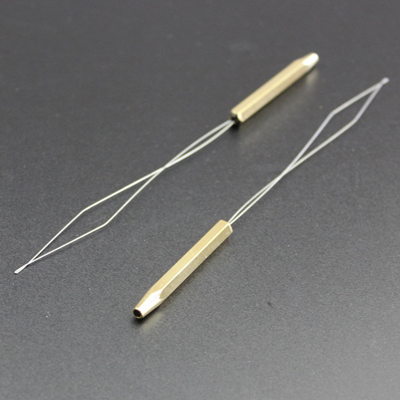 Fishing Line Winder - Ceramic Tube Tip Brass Cone Head