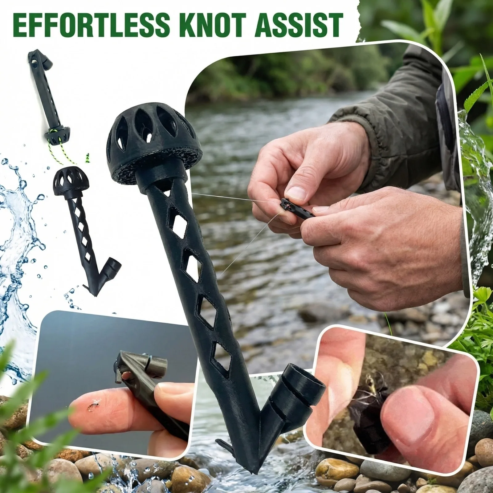 Magnetic Knot Tying Tool Flyin – Fishing Line Winder recenzja i cena