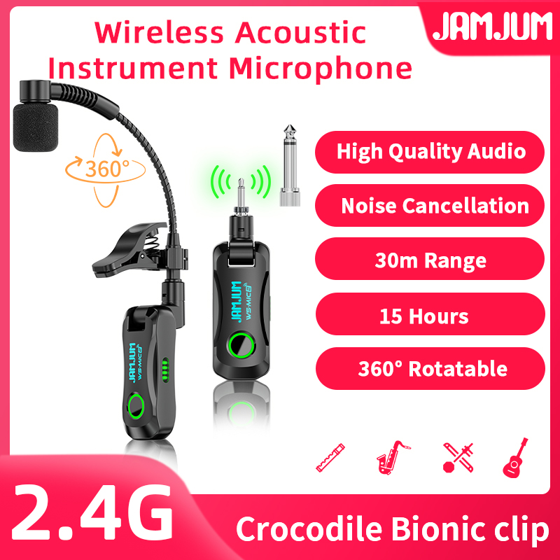 JAMJUM WS-MIC2 Wireless Saxoph – Tippet Line recenzja i cena