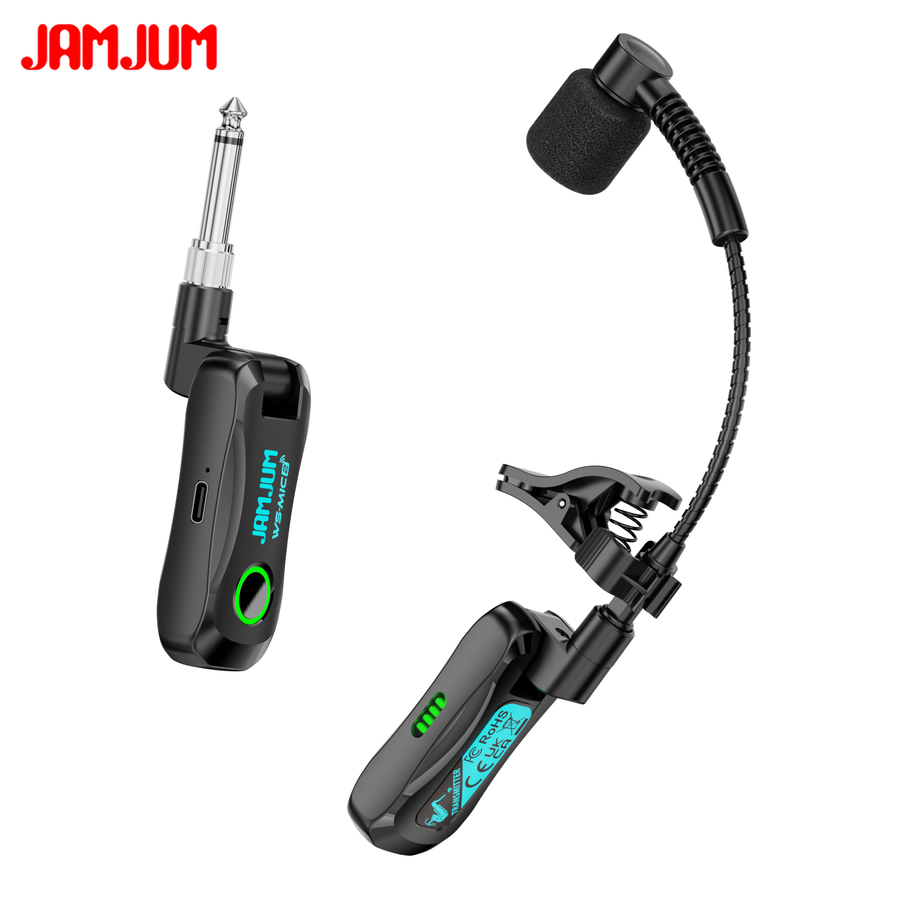 JAMJUM WS-MIC2 Wireless Saxoph – Tippet Line recenzja i cena
