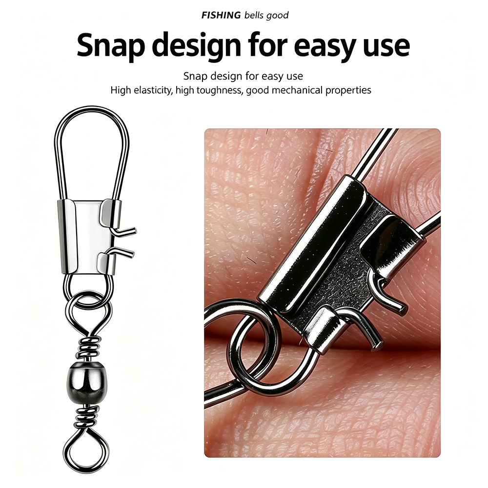 50Pc/box Stainless Steel Swive – Fishing Line Box recenzja i cena