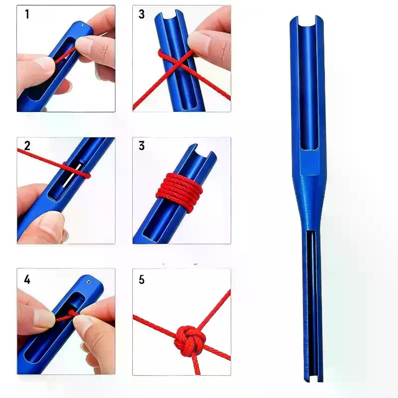 2Pcs Quick Knotting Aids for S – Monofilament Line recenzja i cena