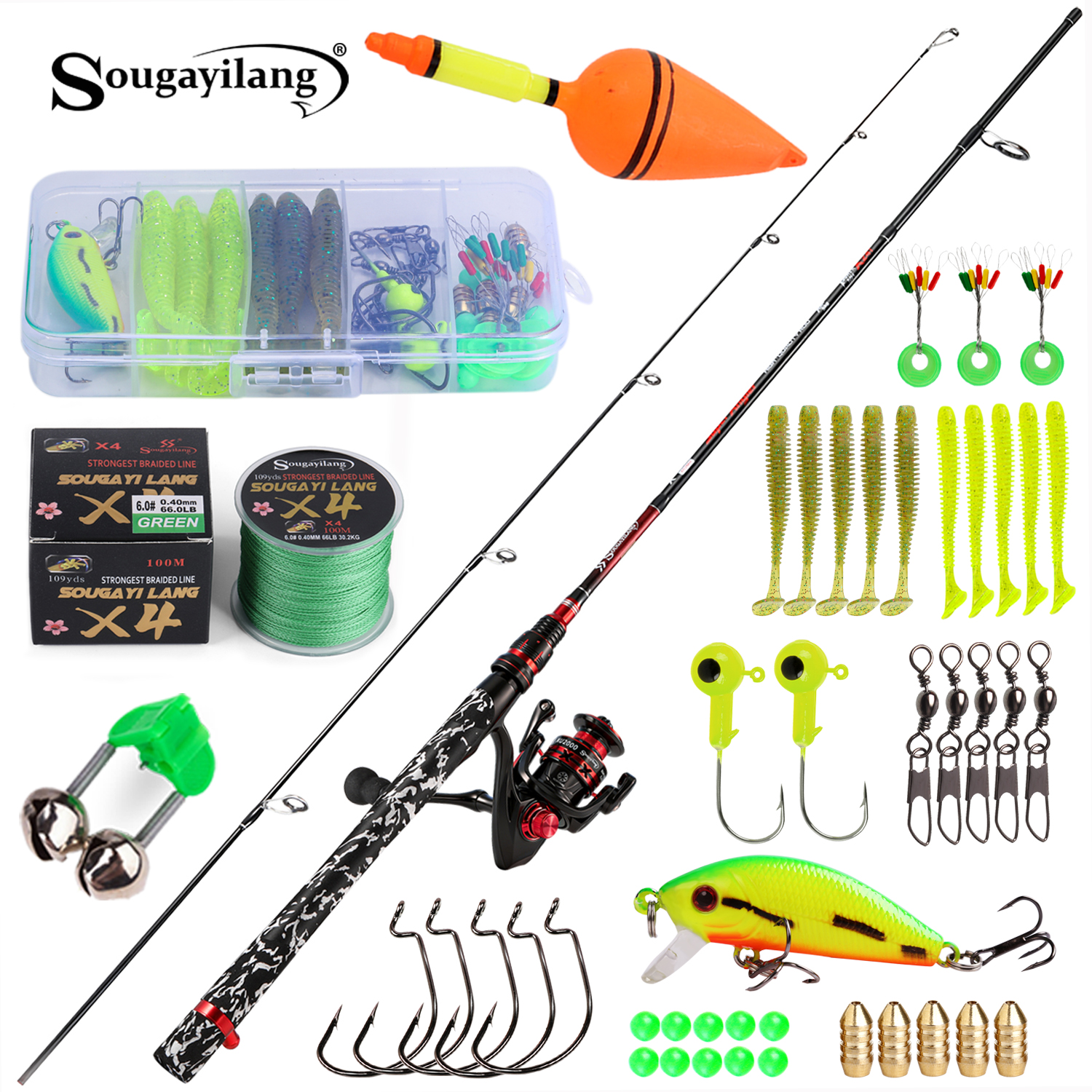 Sougayilang Spinning Fishing R – Freshwater Line recenzja i cena