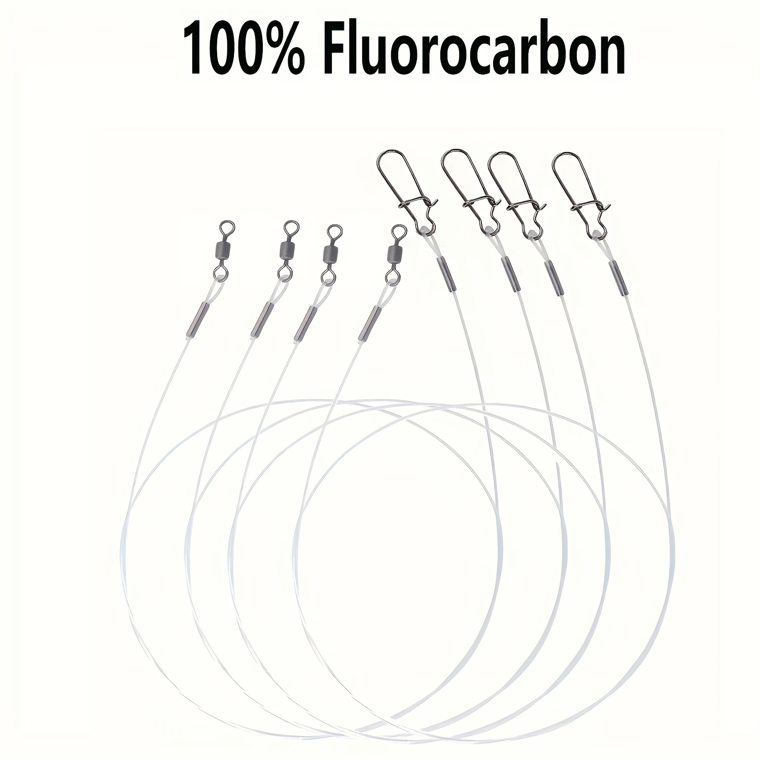 12Pcs 100% Fluorocarbon Fishin – Copolymer Line recenzja i cena