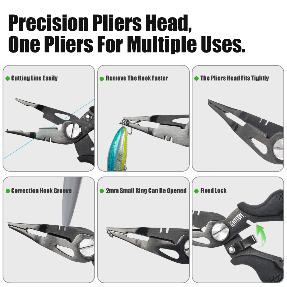 Kingdom Fishing Pliers Multifu – Fishing Line Cutter recenzja i cena