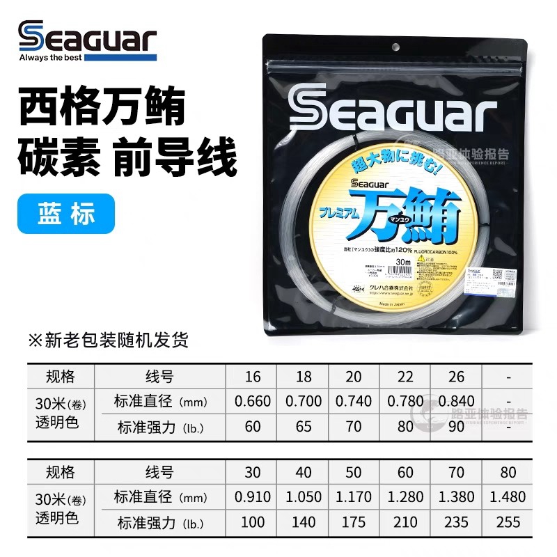 Original Seaguar 100% Fluoroca – Fluorocarbon Line recenzja i cena