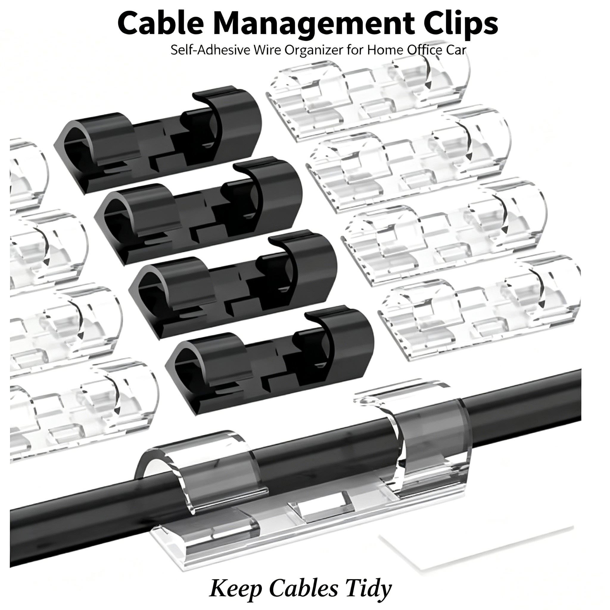 Cable Organizer Clips Cable Ma – Tippet Line recenzja i cena