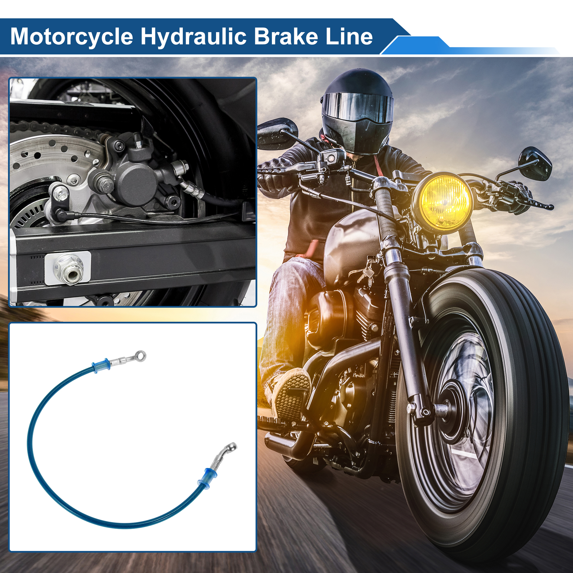 Motoforti 60cm Motorcycle Brak – Braided Line recenzja i cena
