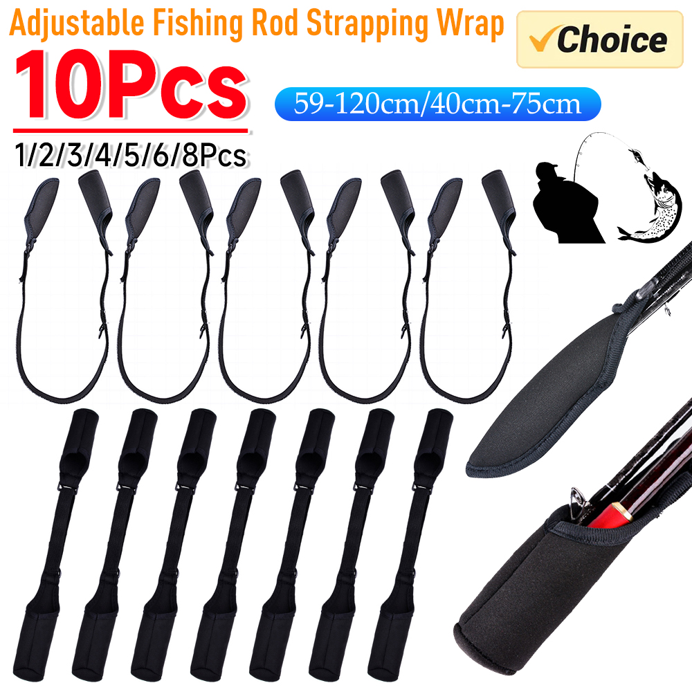 1-10PCS Fishing Rod Socks Srta – Fishing Line Box recenzja i cena