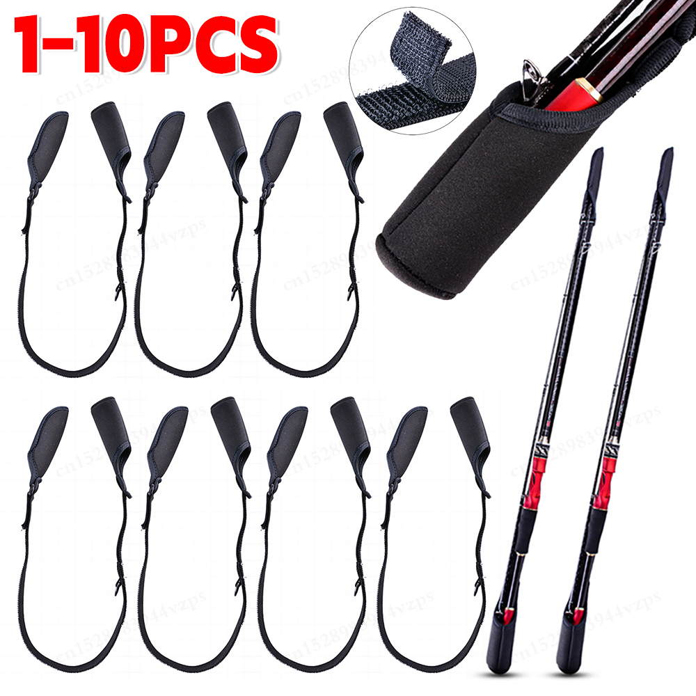 1-10PCS Fishing Rod Socks Srta – Fishing Line Box recenzja i cena