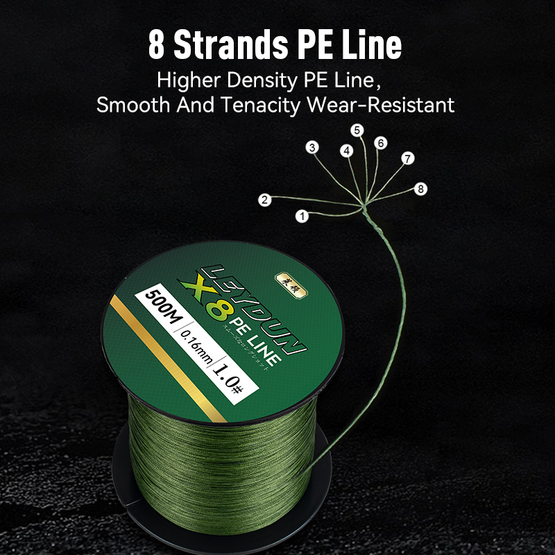 LEYDUN 500m Micro New Fishing  – Ice Fishing Line recenzja i cena
