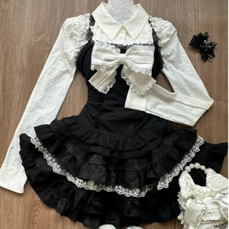 Y2k Aesthetic Lolita Style 3 P – Fly Line recenzja i cena