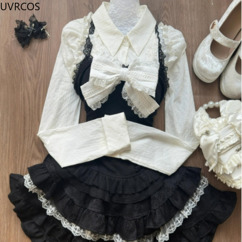 Y2k Aesthetic Lolita Style 3 P – Fly Line recenzja i cena