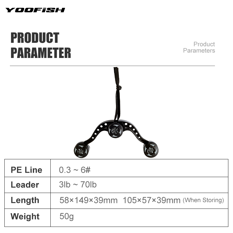 YOOFISH Fishing Tools GT FG PR – Leader Line recenzja i cena