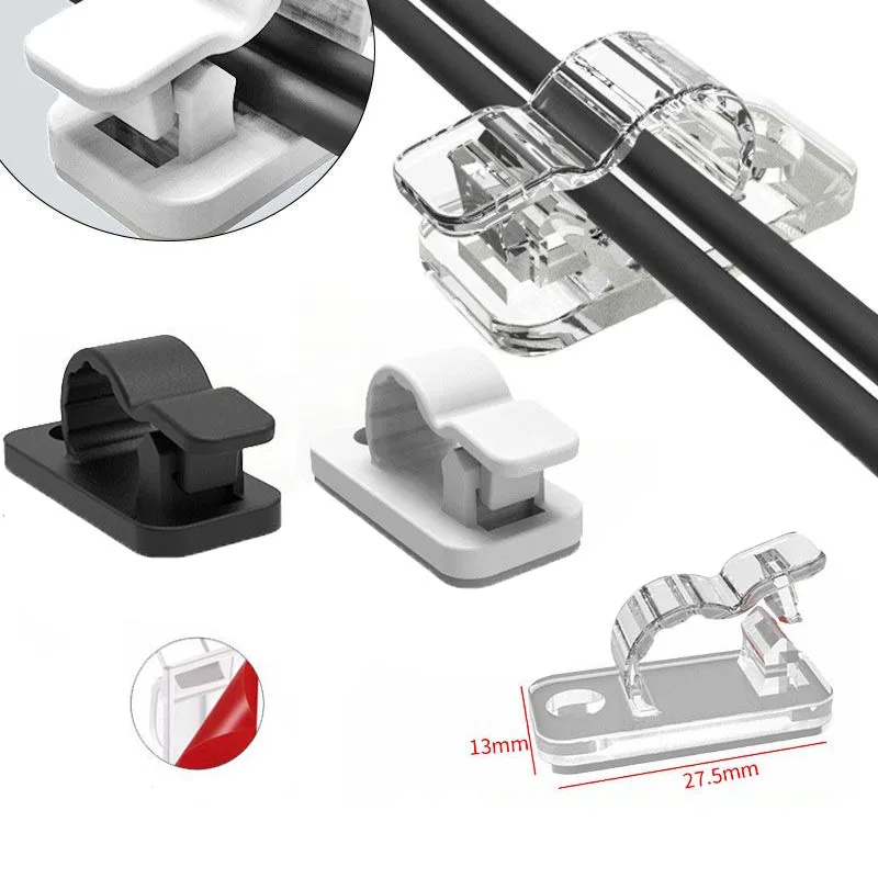 10/50PCS Cable Organizer Clips – Tippet Line recenzja i cena