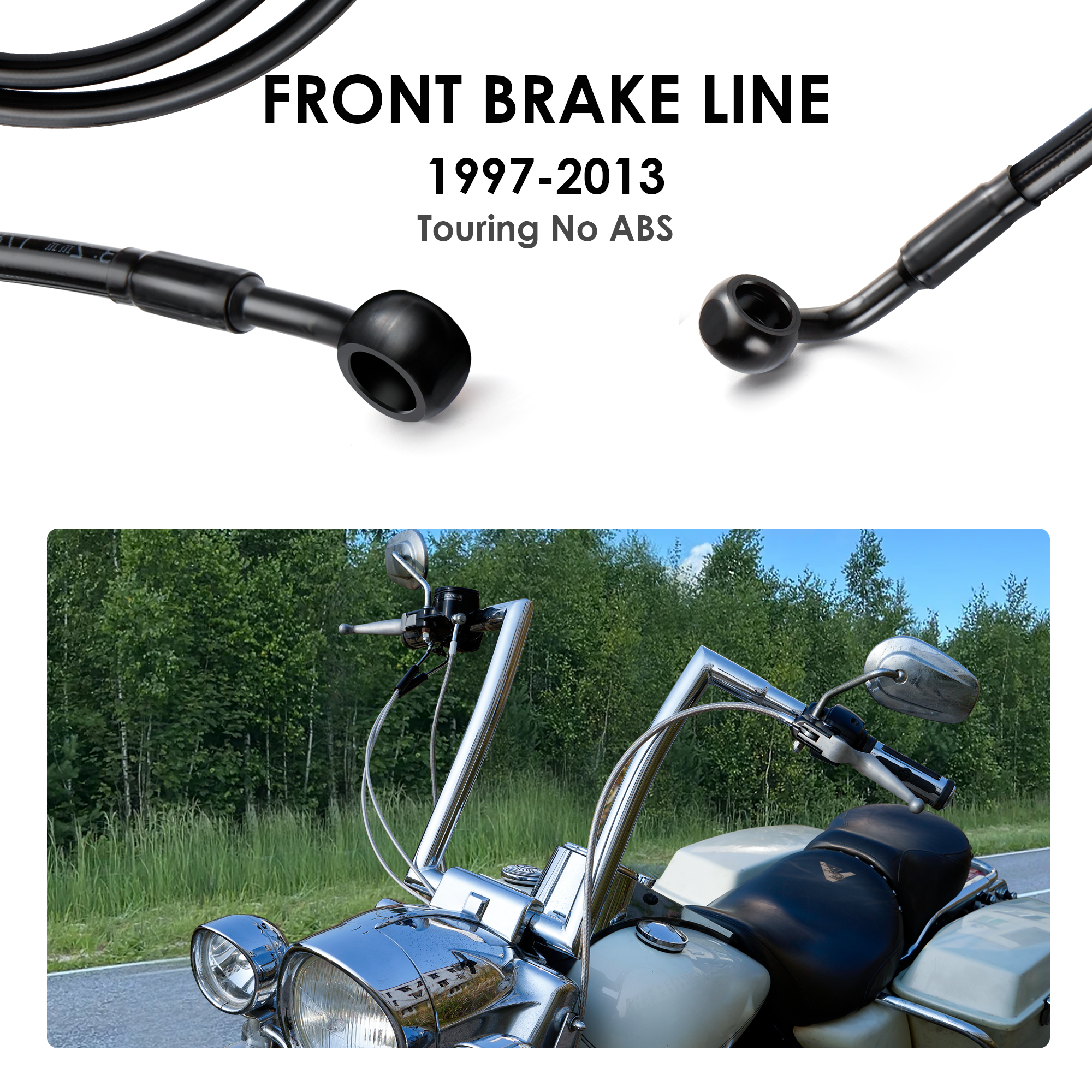 140/145/150CM Front Brake Line – Braided Line recenzja i cena