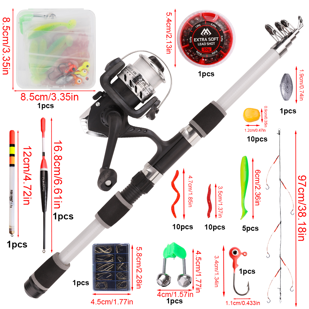 FTK 1.8m Fishing Rod and Reel  – Freshwater Line recenzja i cena