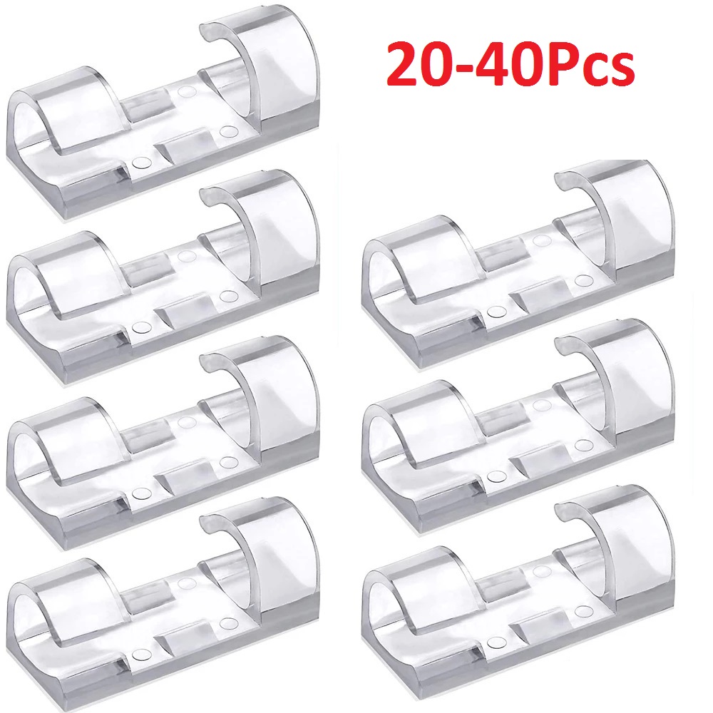 40PCS Cable Organizer Clips Ca – Tippet Line recenzja i cena