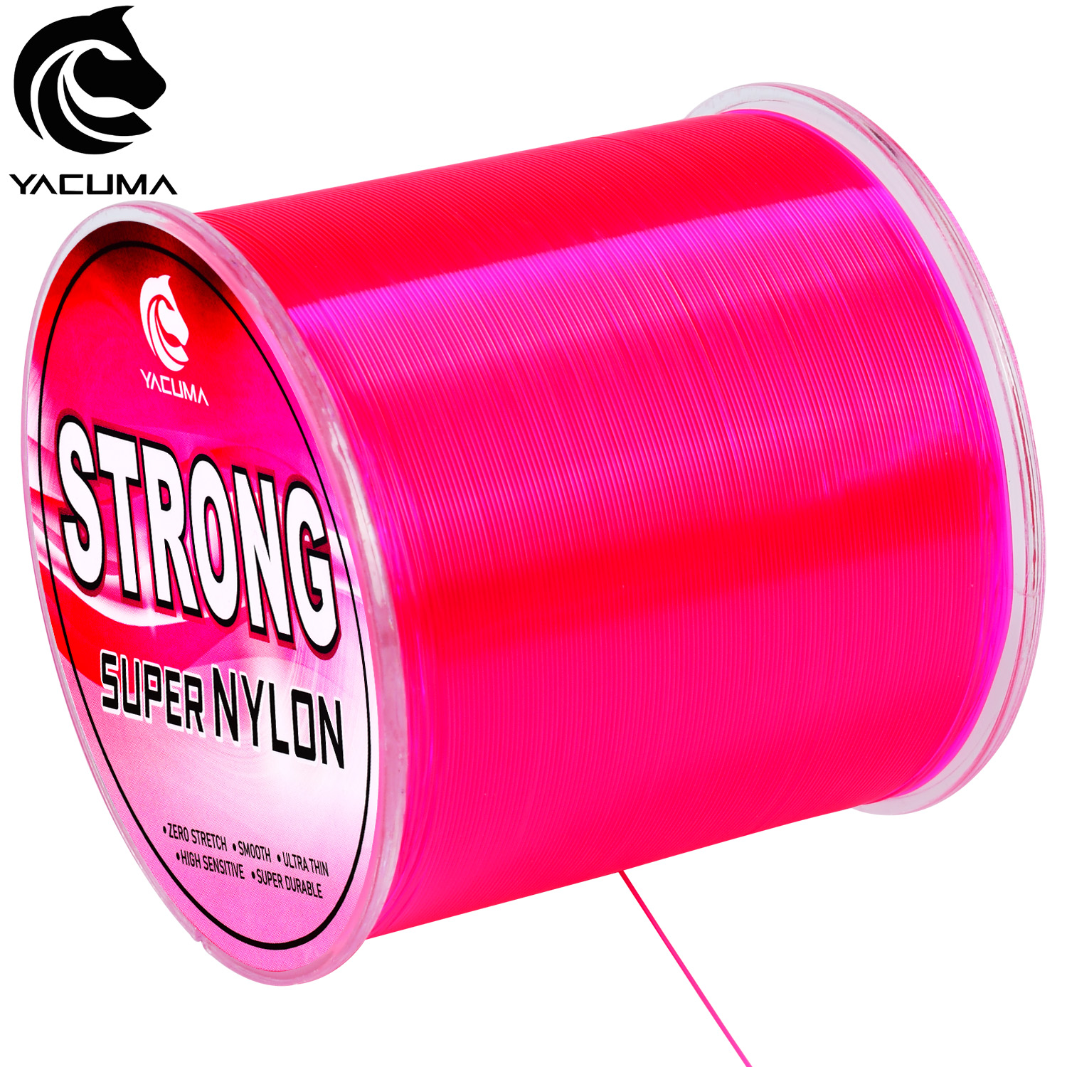 YACUMA 500M-546YDS Strong Pink – Fluorocarbon Line recenzja i cena