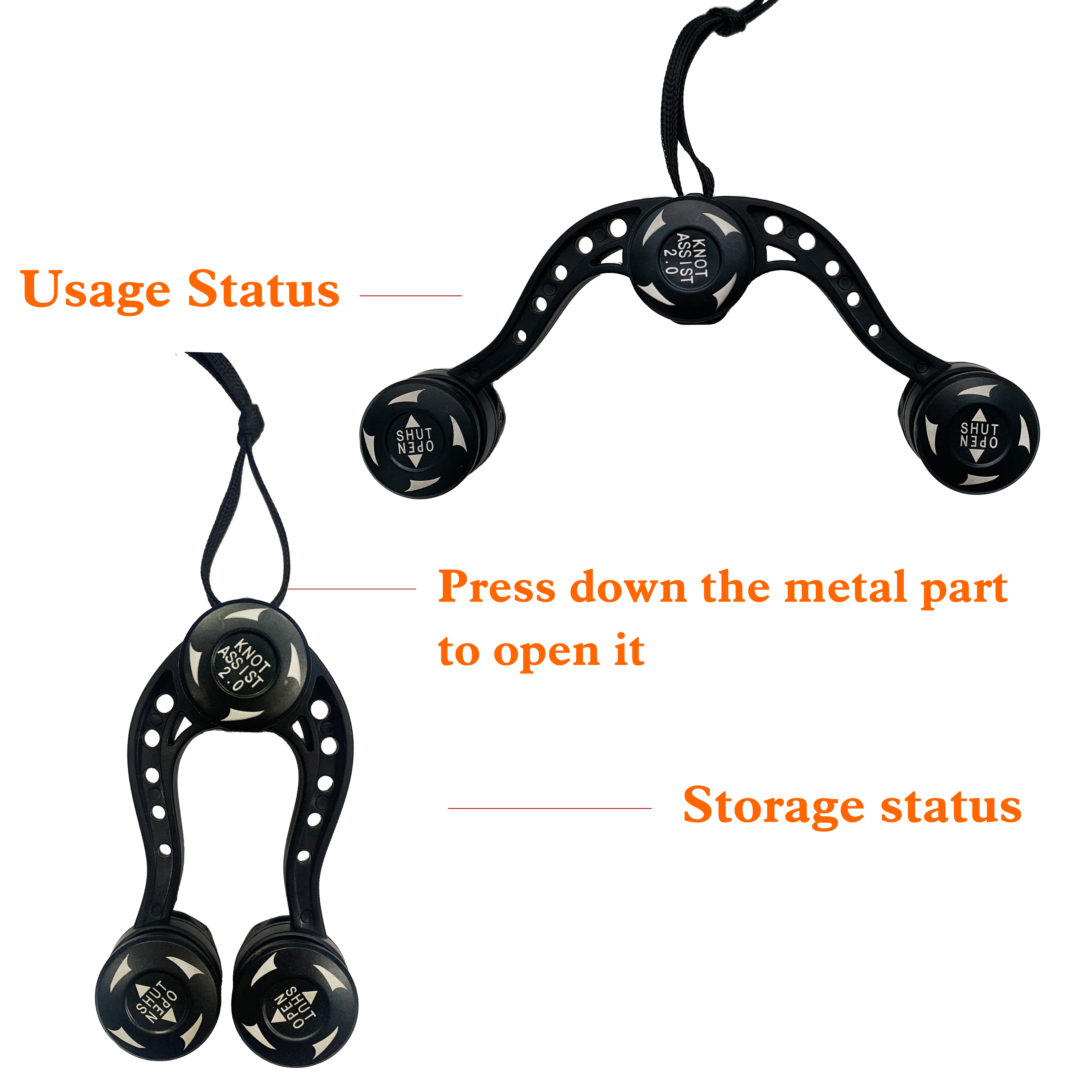 1pc GT FG knotting tool, a qui – Fishing Line Winder recenzja i cena