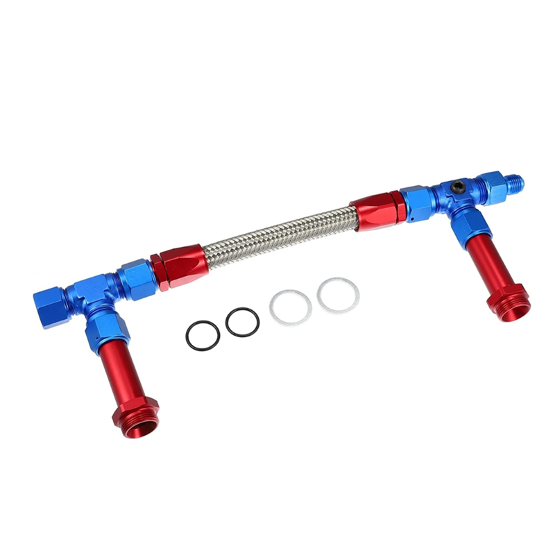8AN Dual Feed Fuel Line To 7/8 – Braided Line recenzja i cena
