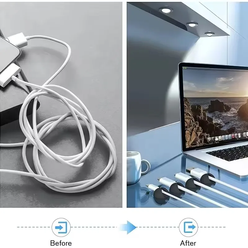 Cable Clips Phone Cord Holder  – Tippet Line recenzja i cena