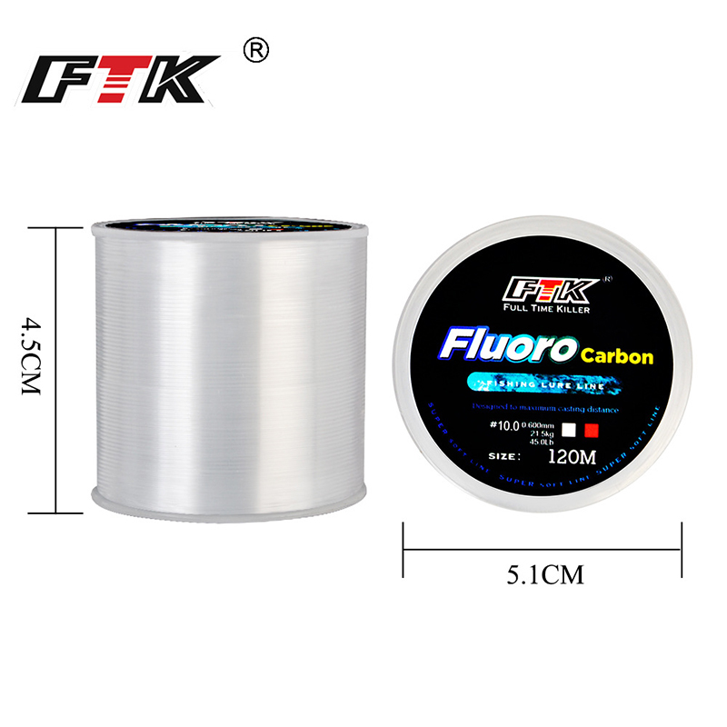 FTK 120m Fishing Line 0.2mm-0. – Fluorocarbon Line recenzja i cena