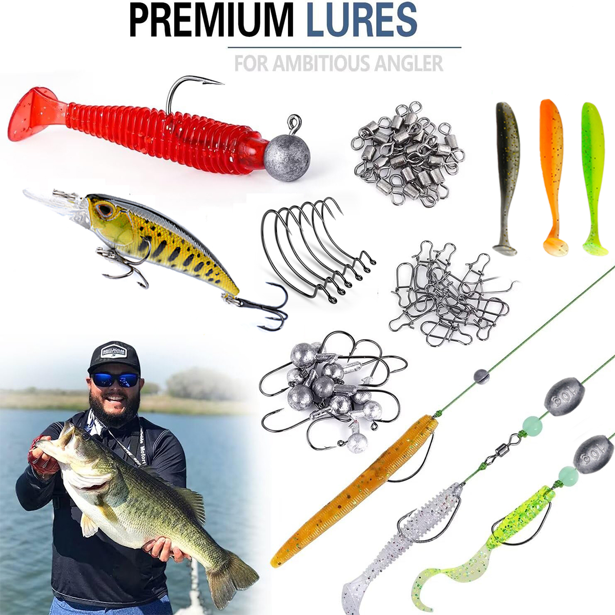 Fishing Pole Set Full Kits Wit – Fishing Line Spooler recenzja i cena