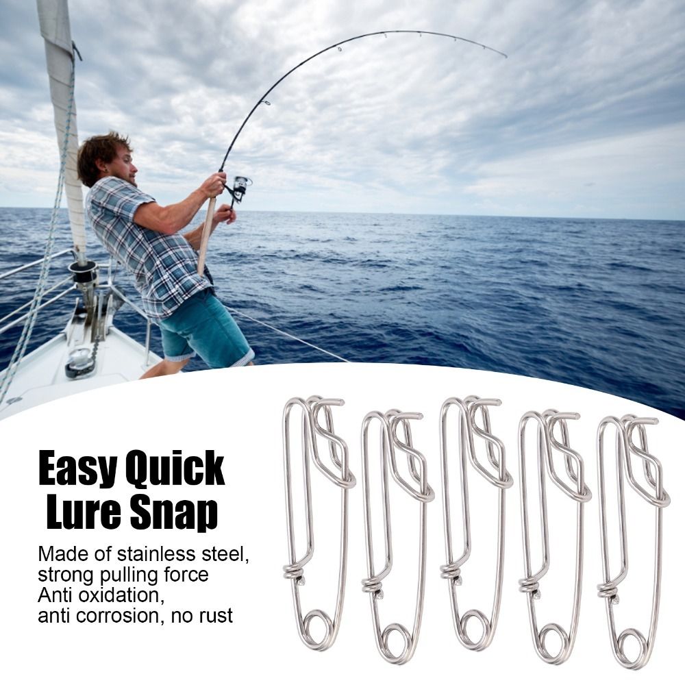 5PCS Durable Stainless Steel L – Saltwater Line recenzja i cena