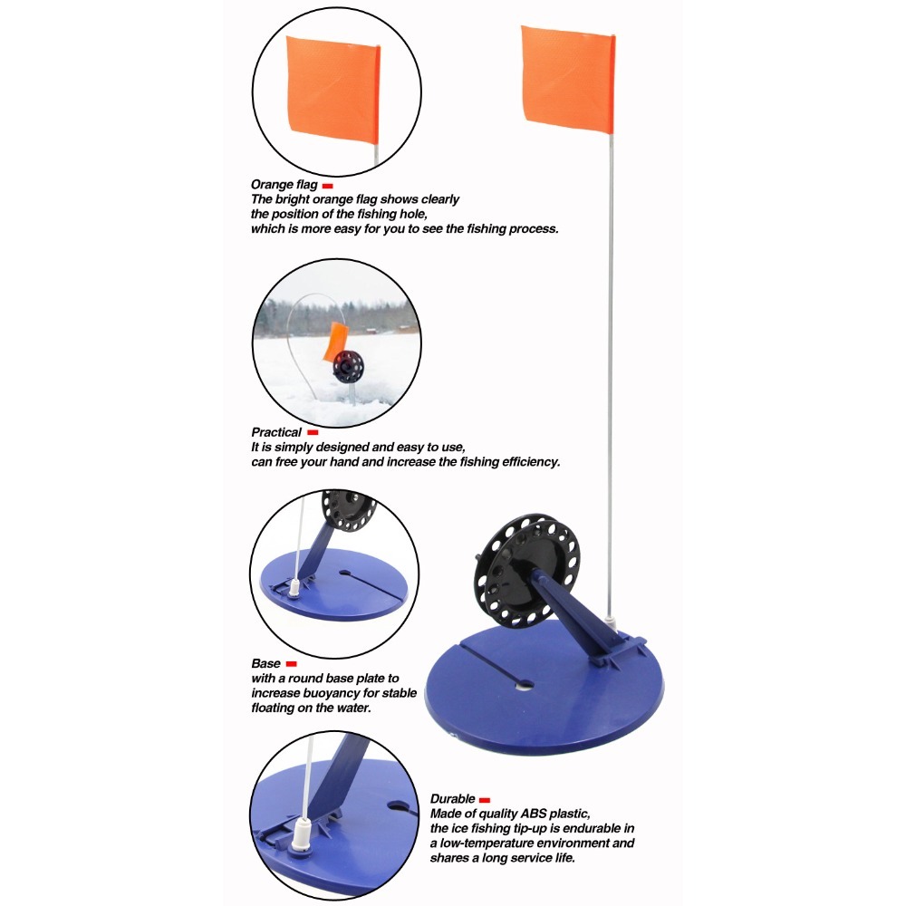1PC Automatic Ice Fishing Plat – Ice Fishing Line recenzja i cena