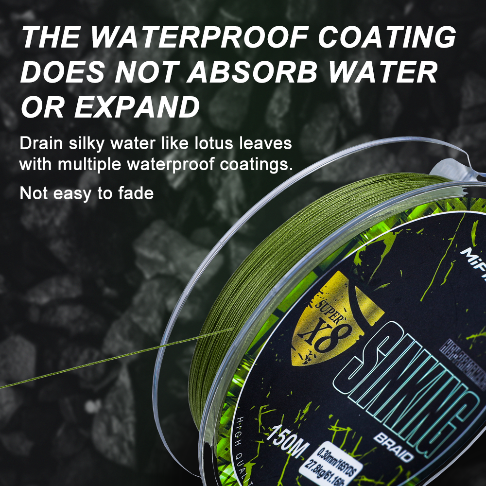 MIFINE SINKING X8 High-Perform – Ice Fishing Line recenzja i cena